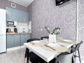 Апартаменты 2шка студия с шикарным видом на город у реки