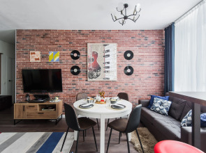 Квартира GM Apartments в стиле Рок-н-ролл с видом на Кремль