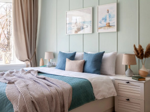 Апартаменты Prudius Apart в центре Кронштадта с панорамными окнами