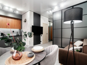 Uyutnaya Studiya v Novom Dome Flat