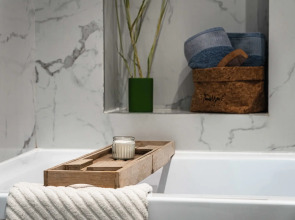 Просторные Апартаменты и СПА Баден-Баден в центре города, самостоятельное заселение 24/7