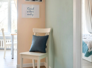 Апартаменты Prudius Apart в центре Кронштадта с панорамными окнами