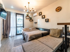 Апартаменты Sun city apartments ЖК Сокол с балконом