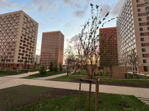 Апартаменты Истоман Студия вид на пруд