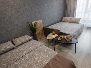 Апартаменты Unique Apart Канарейка напротив ЛДК и Кузбасс-Арены на 1-ой Заречной 9