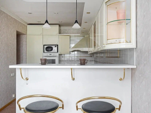 Апартаменты двухкомнатные сети VIZIT рядом с метро Проспект Победы