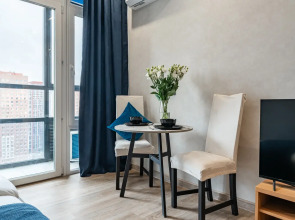 Апартаменты Студия на 23 Этаже с Видом на Москву