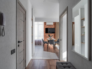 Просторная стильная квартира с видом на горы. Кватро 43