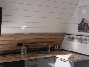 Частный дом A-Frame в лесу в 6 км от Мурманска