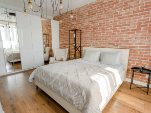 Апартаменты Lalapart Loft Style с лоджией и отдельной кухней в ЖК Савеловский Сити