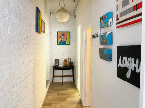 Квартира Просторная двухкомнатная квартира BombFlat на Достоевского