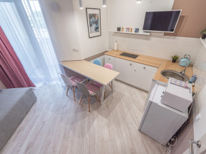 Квартира Стильная студия рядом с аквапарком