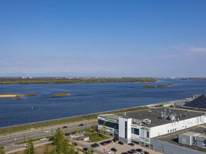 Апартаменты на Карла Маркса 62, с видом на Волгу. м.Стрелка. Сова-Дом