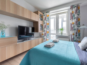 Апартаменты в Небоскребе с Видом на Неву