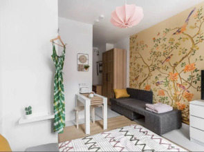 Апартаменты "Лимоны" на 3-х гостей у метро Окружная