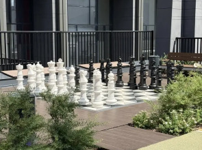 Квартира уютная студия с балконом в шаге от Тинькофф холл