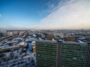 Квартира на 22 этаже с видом на город