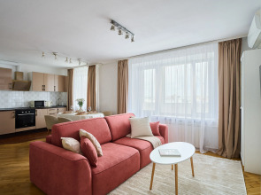 Квартира С Панорамным Видом на Москву Кремль и Moscow City