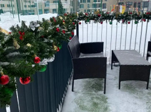 Апартаменты Охта Парк Ohta Loft Apartments с террасой