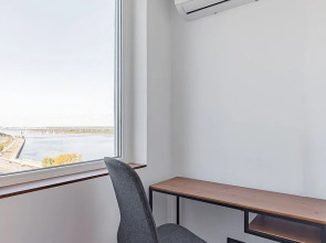 Квартира с панорамным видом на Волгу