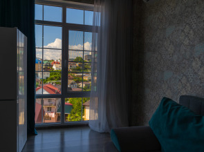 Апартаменты уютные с панорамными окнами от LetoApart