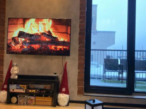 Апартаменты Охта Парк Ohta Loft Apartments с террасой