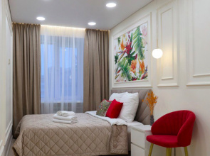 v centre s krasivym vidom iz okna Ryadom Metro i Kreml Apartments