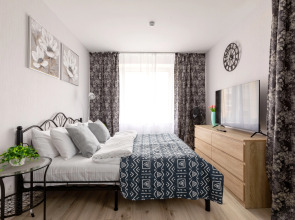 Апартаменты Живи в Курортном однокомнатная квартира Садовая 90