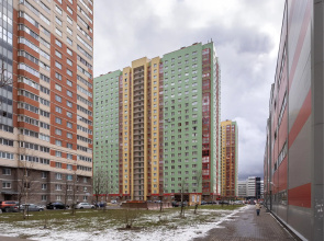 Квартира на Пулковском Шоссе с Большой Кроватью