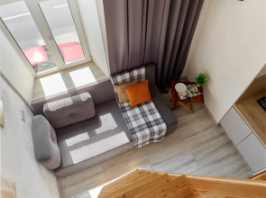 Апартаменты Rush in Aparts  Двухуровневые с Парковкой в Центре Казани