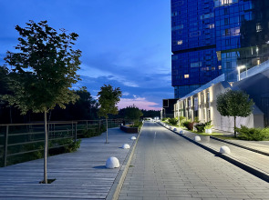 Квартира Happy Atlantis видовая в доме бизнес класса в центре Казани