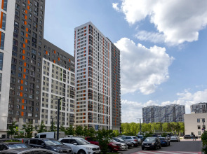 Квартира Студия на 30-ом Этаже с Видом на Лес