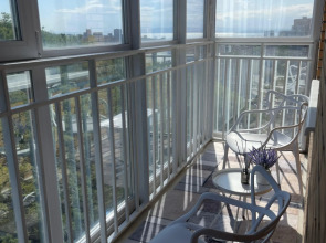 Квартира Новострой! Большая лоджия! Вид на лес и море!