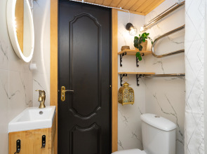 Квартира с Сауной, Камином и Кондиционером Лофт Центр Кремль Казань