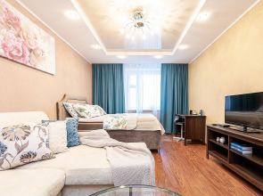 Апартаменты двухкомнатные  на Мещерском бульваре 3/3 .м.Cтрелка. Сова-Дом