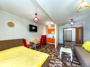 Квартира 1комнатная для 4 человек на 17 этаже с видом на город