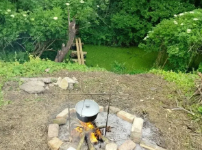 Частный дом у леса