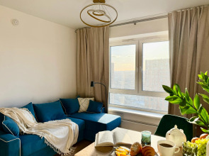 Квартира Шикарная Студия Рядом с Метро Братиславская