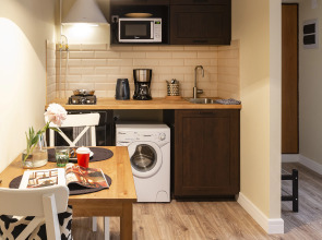 Апартаменты в скандинавском стиле у набережной