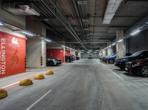 Апартаменты Lalapart Black Emerald с сауной в ЖК Савеловский Сити