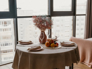 Апартаменты Дизайнерские с Панорамными Окнами