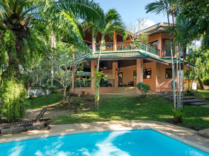Big Pool with Terrace and Parking near Big Buddha Villa	