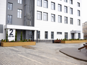 Квартира Aparts Pro Дизайнерская видовая студия у Волги в ЖК Галактика на 20 этаже