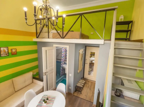 Апартаменты Nekrasoffapart Двухуровневые Green