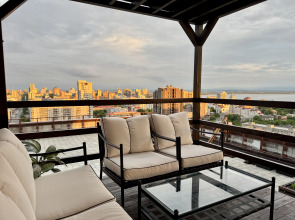 Квартира Двухуровневая с террасой для семьи