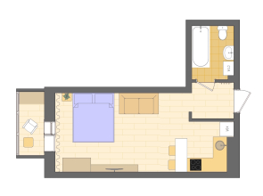 Квартира Универсиада Эволюшн Хоум Казань