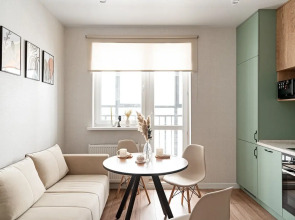 Апартаменты для 5 гостей рядом с аквапарком Ривьера