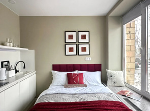 Апартаменты студия на Дубининской