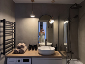 Квартира Новая 1-комнатная квартира с видом на Волгу