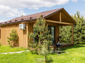 46m v lesnoy zone ryadom so ZvenigorodomPrivate House